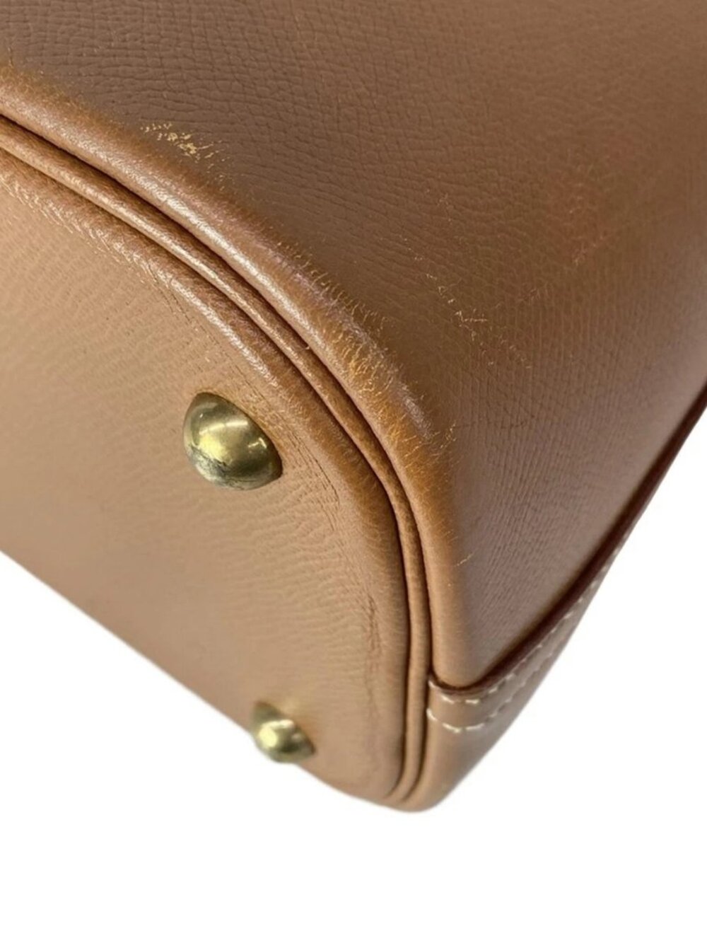 HERMES Bolide 37 - Gold Veau Graine Couchevel Circle Z Handbag - Picture 15 of 16